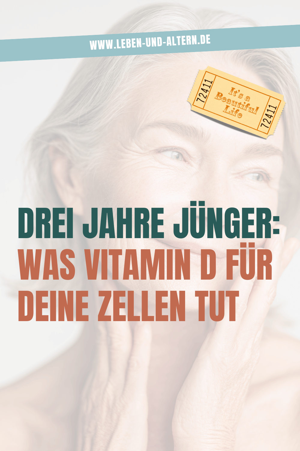 Drei Jahre jünger: Was Vitamin D für deine Zellen tut